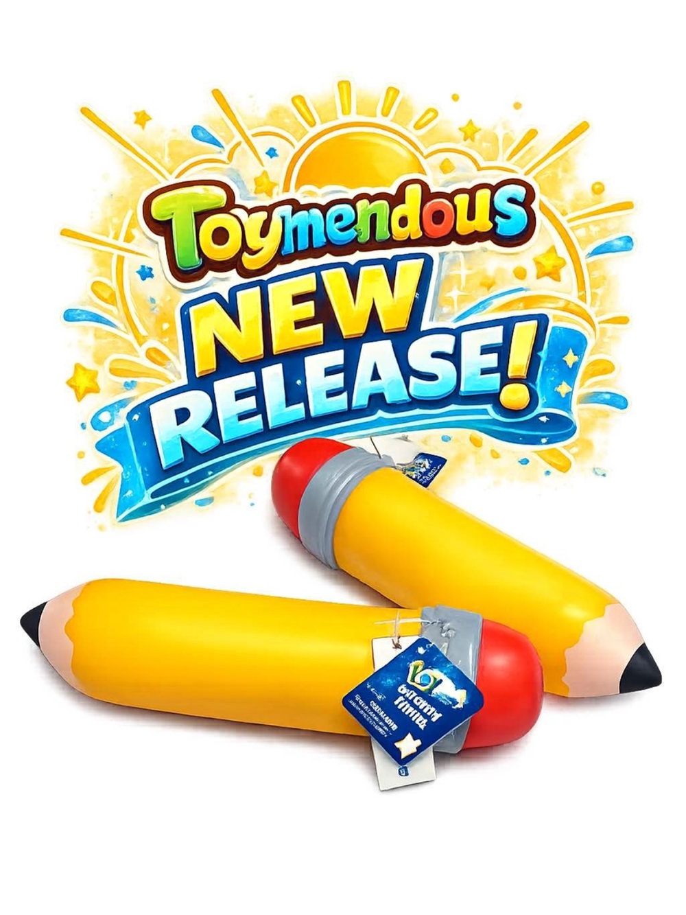 Toymendous Yellow Pencil Jumbo Squishy
